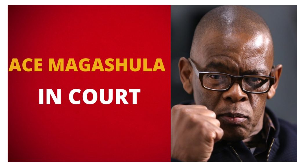Suspended ANC Secretary-General Ace Magashule In Court