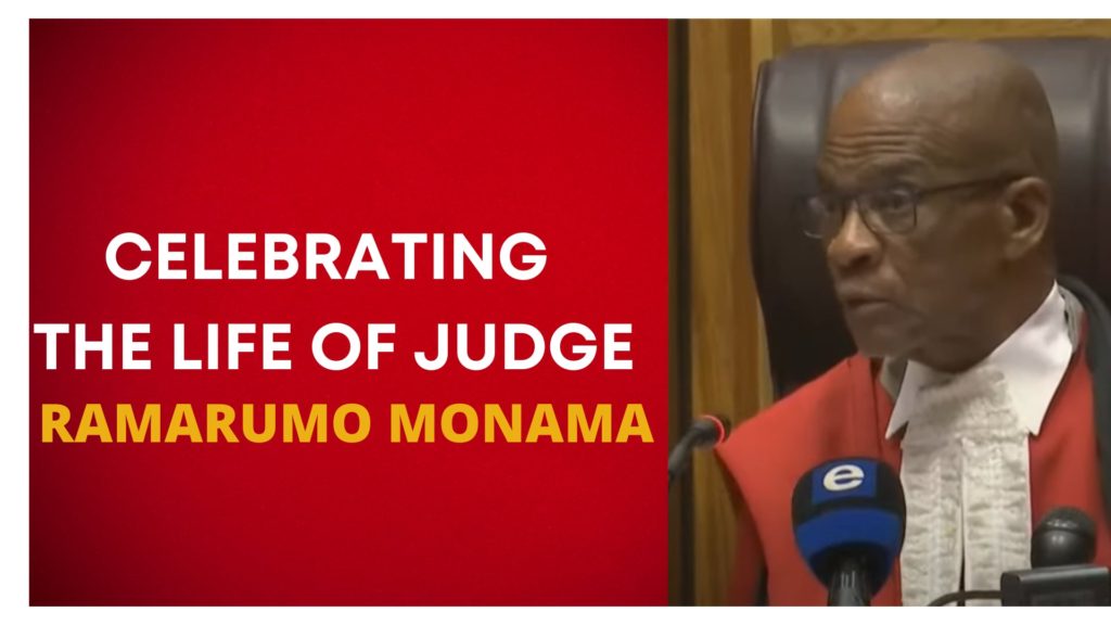 Celebrating The Life Of Judge Ramarumo Monama #MdnNews