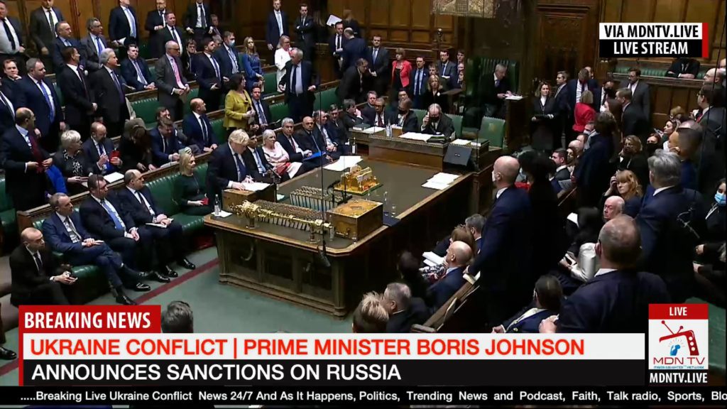 Ukraine Conflict | Prime Minister Boris Johnson