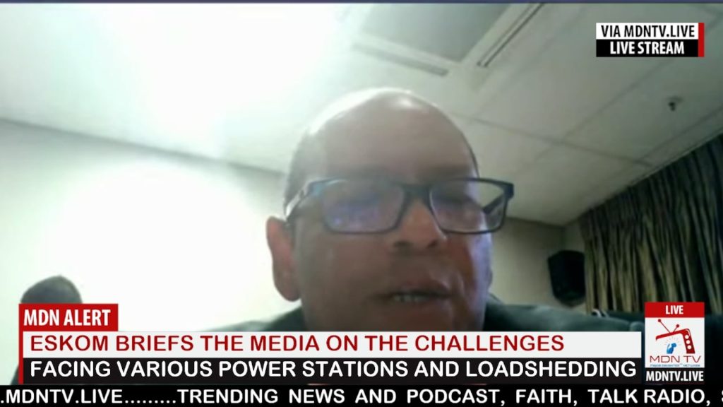 Eskom Briefs The Media On The Challenge | Facing Various Power Stations And Load shedding #MdnNews