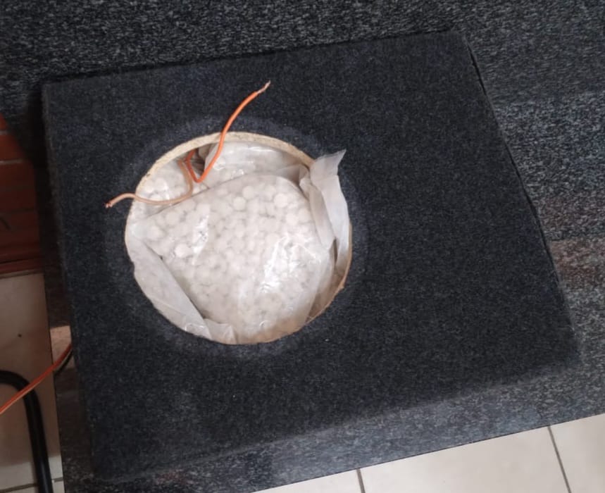 SUSPECT ARRESTED IN POSSESSION OF STASH OF MANDRAX TABLETS