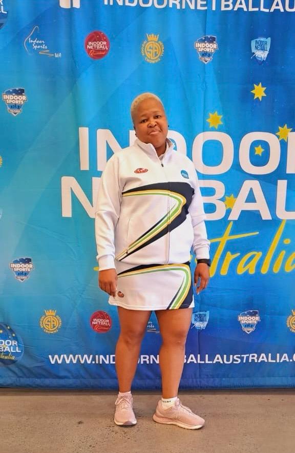 Sizakele Mile, Chairperson of Gauteng North Action Netball, plays a key role in leading and supporting the province’s teams at the 2025 Inter Provincial Opens Netball Tournament.