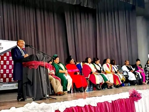 Free State MEC for Health, Mr. Monyatso Mahlatsi, Celebrates Nursing Graduates in QwaQwa   