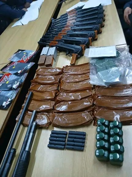 SAPS Tactical Response Teams (TRT) and Combat recover unlicensed firearms, ammunitioand military-grade equipment in Port St. John’s from 12 to 13 June 2025