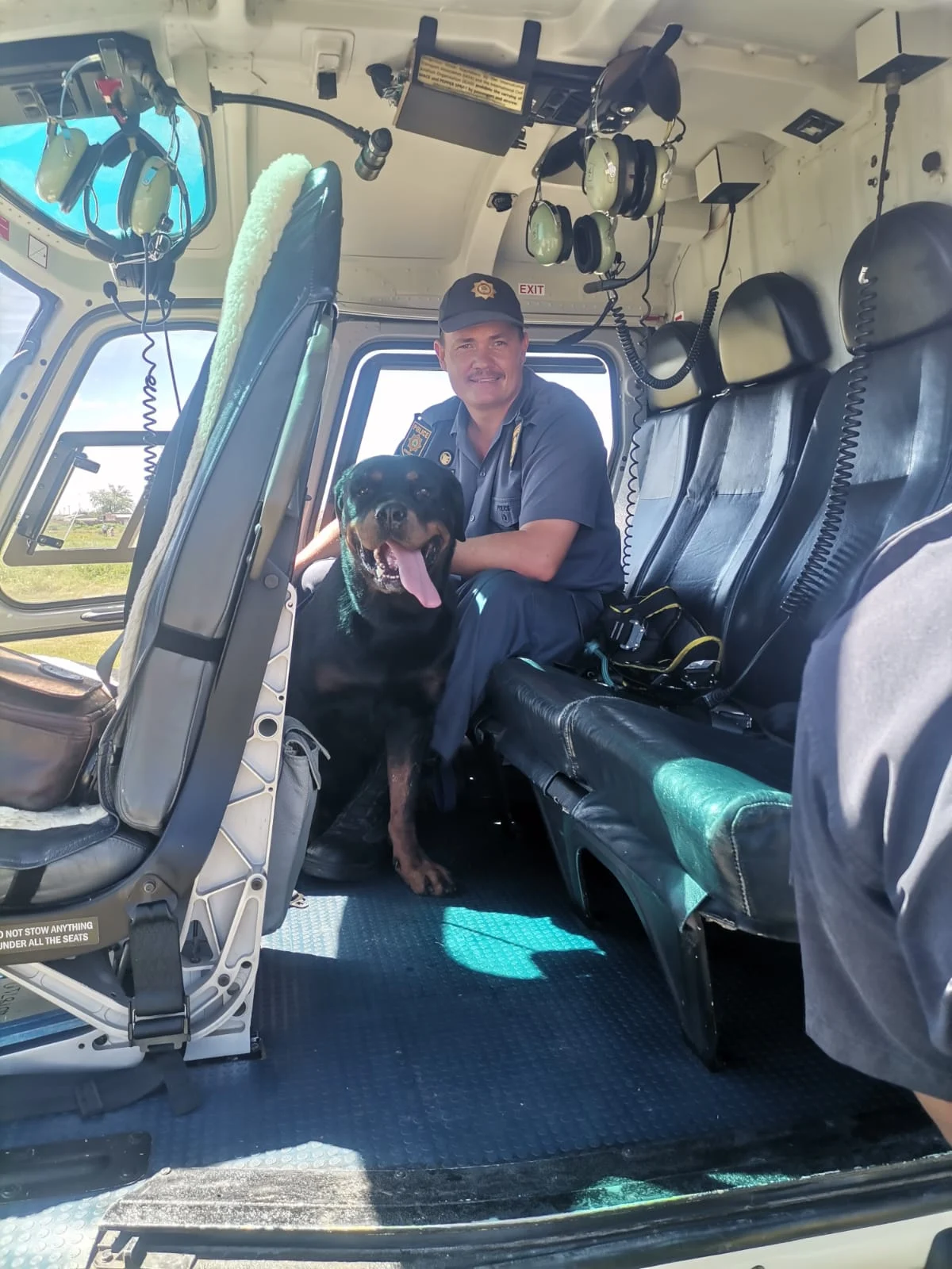 MEET CONSTABLE COBUS VAN WYK, A CERTIFIED PATROL DOG HANDLER