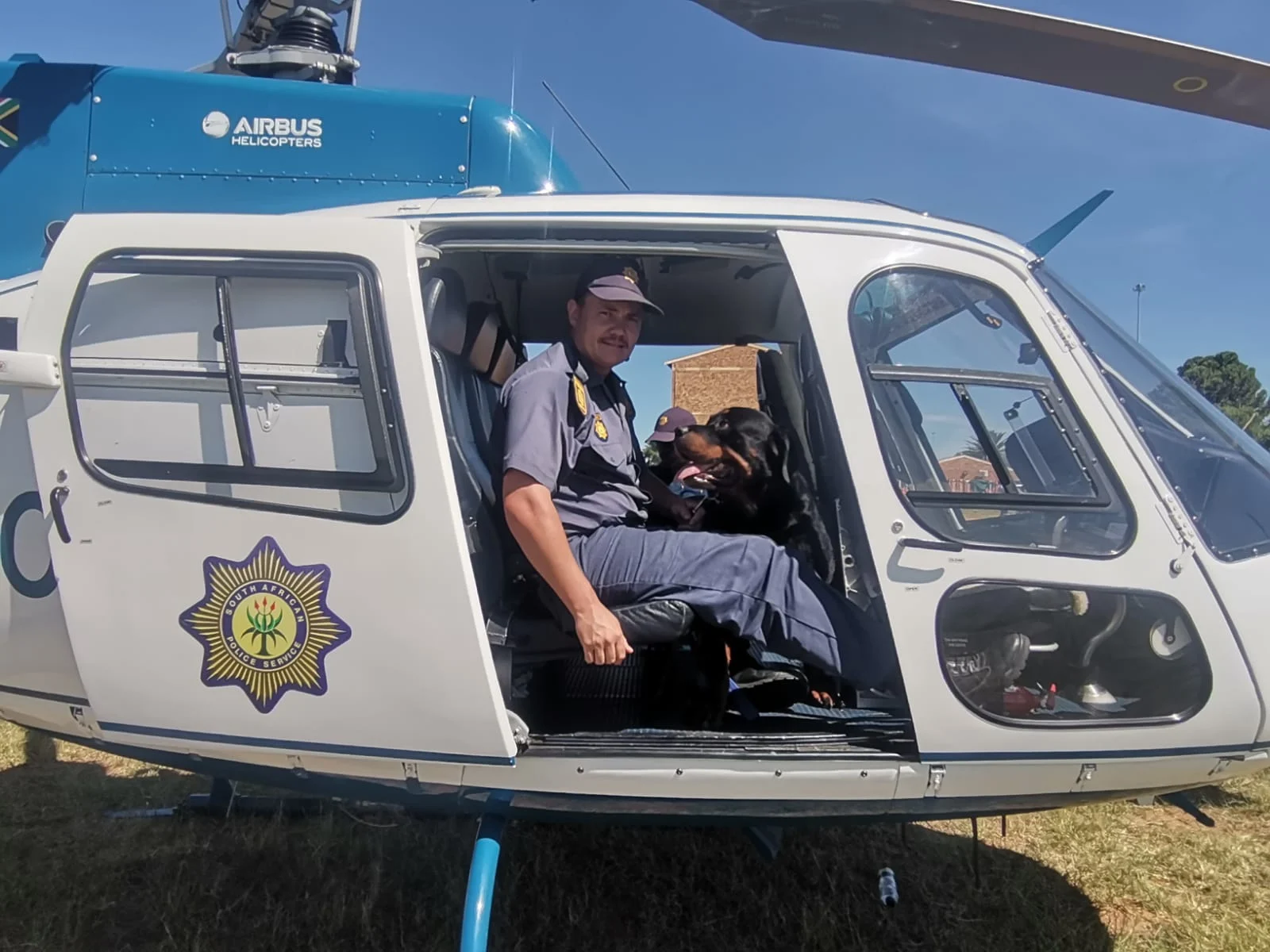 MEET CONSTABLE COBUS VAN WYK, A CERTIFIED PATROL DOG HANDLER