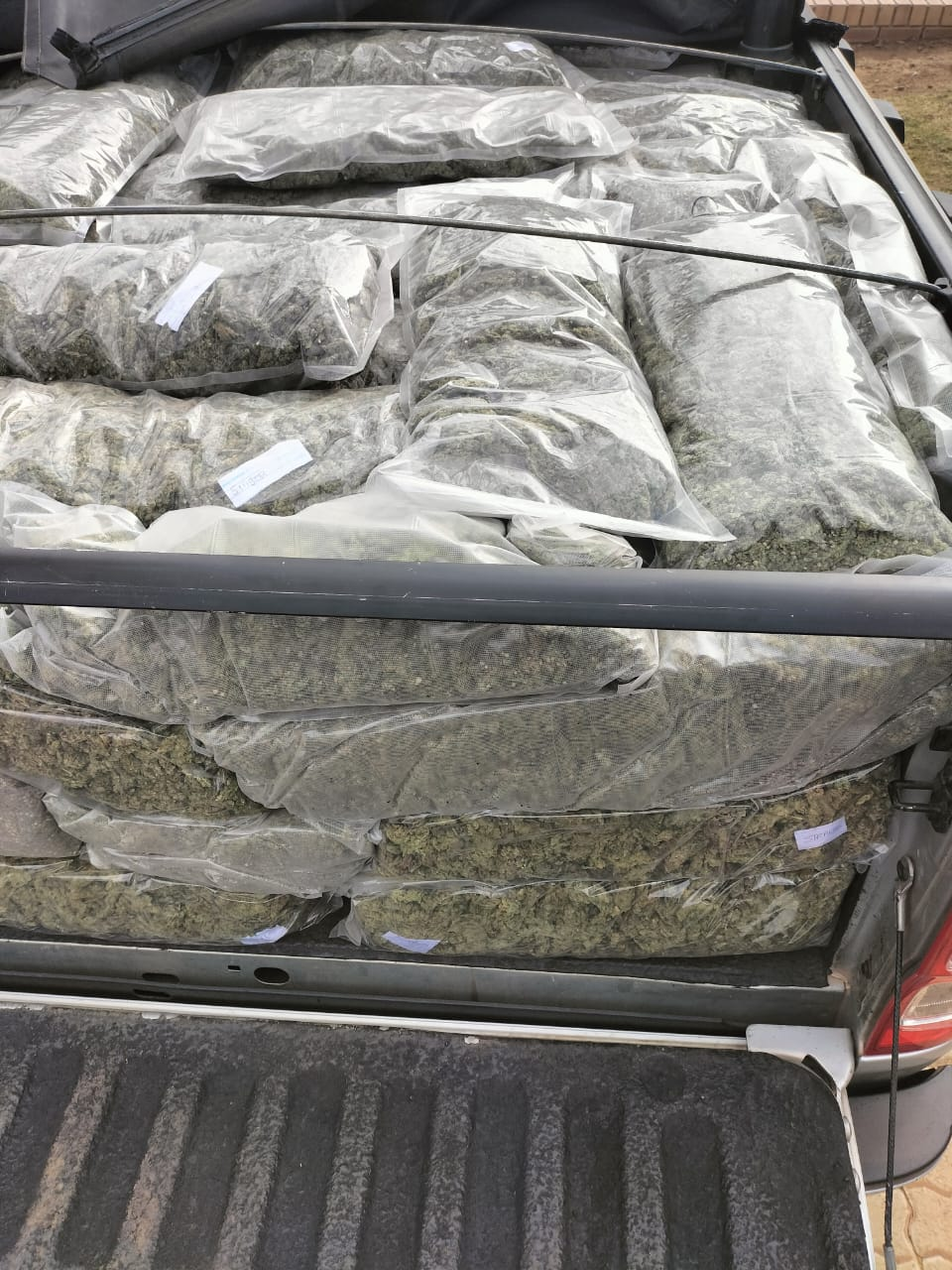SUSPECT ARRESTED AND DAGGA WORTH R260 000 SEIZED IN WARDEN
