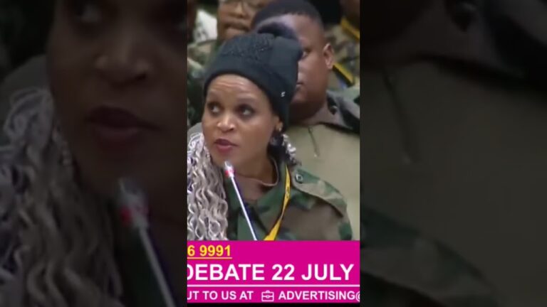 MK’s Makhubele mistakenly backs budget in Parliament, appearing to support it for MK Party.