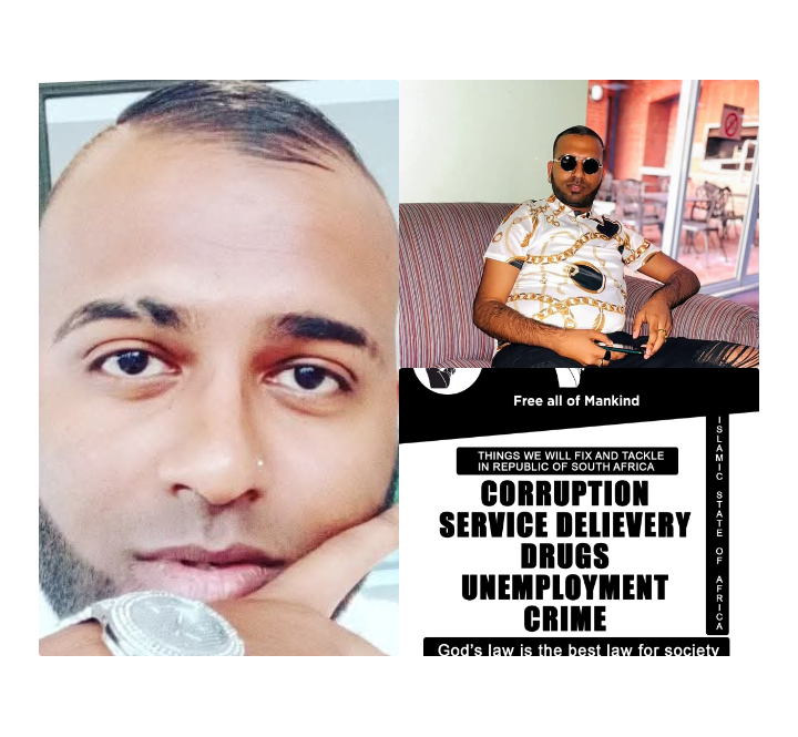 Islamic state of africa non profit company regional leader Ethan Ramkuar exposes corruption at local level in the city of uMhlathuze