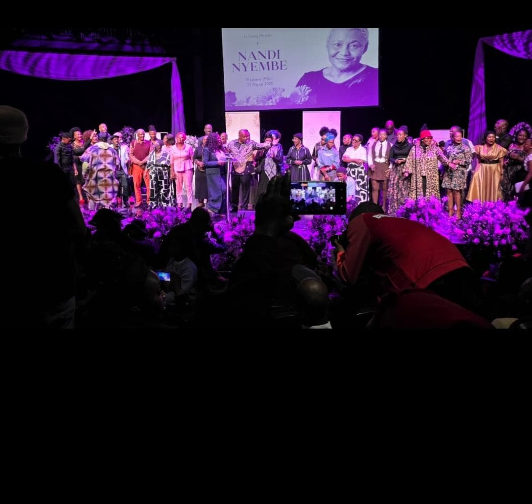 Market Theatre hosts memorial for veteran actress Mama Nandi Nyembe