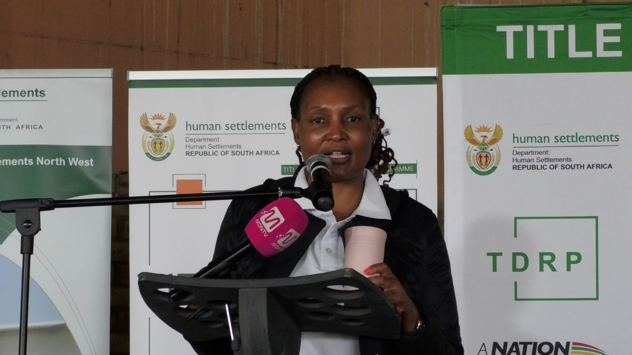 Minister Thembi Simelani Leads Title Deed Friday Campaign