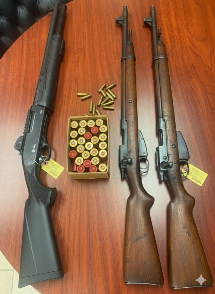 Multi-agency operation nets illegal weapons cache