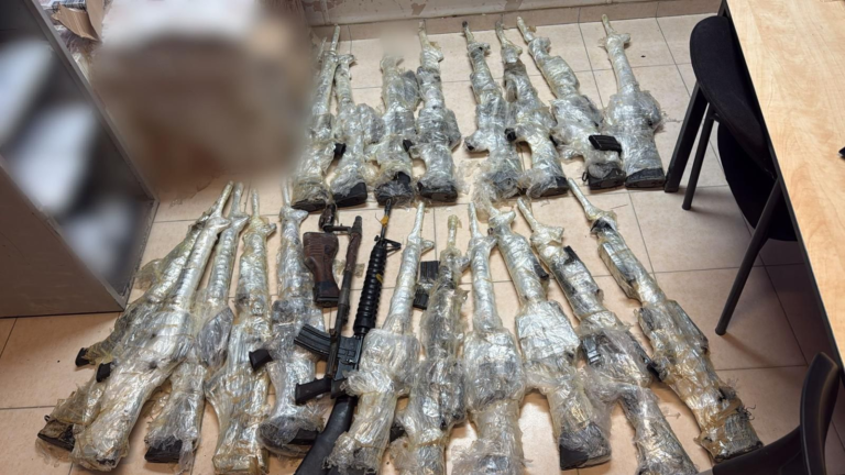 IDF intercepts drone smuggling 20 M16 rifles into Israel