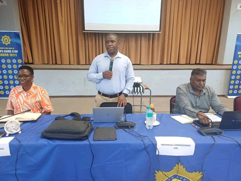 KZN SAPS Commissioner Lieutenant General Nhlanhla Mkhwanazi Urged Men And Women In Blue To Work With Communities To Regain Their Trust