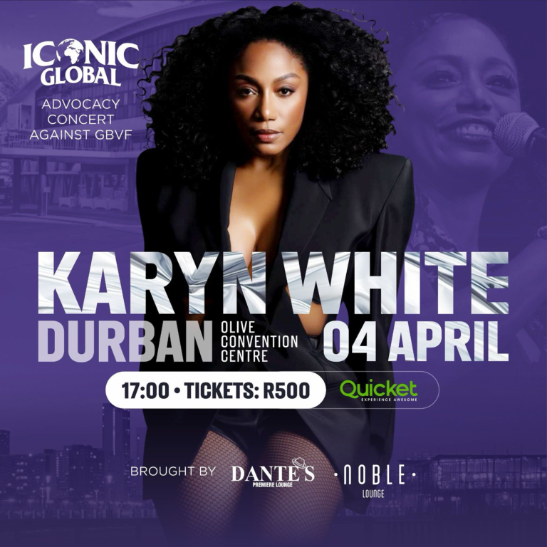ICONIC GLOBAL Presents Advocacy Concert Against GBVF Featuring Karyn White in Durban