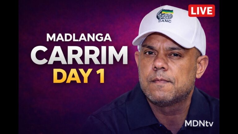 SULIMAN CARRIM TESTIFIES AT MADLANGA COMMISSION OF INQUIRY | DAY 1 LIVE