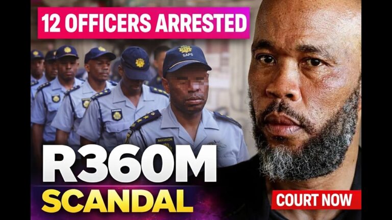 12 SAPS OFFICERS IN COURT NOW | R360 MILLION TENDER SCANDAL | MATLALA LINK EXPOSED