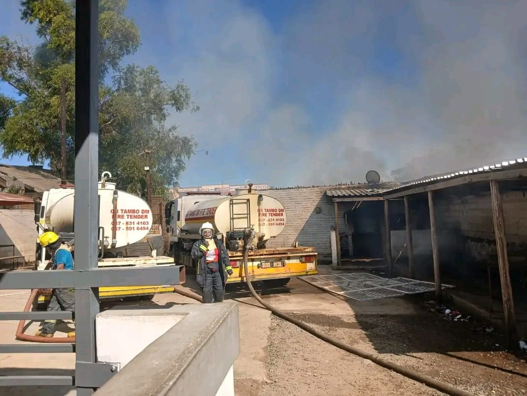 12 SHOPS CAUGHT FIRE IN TSOLO TOWN