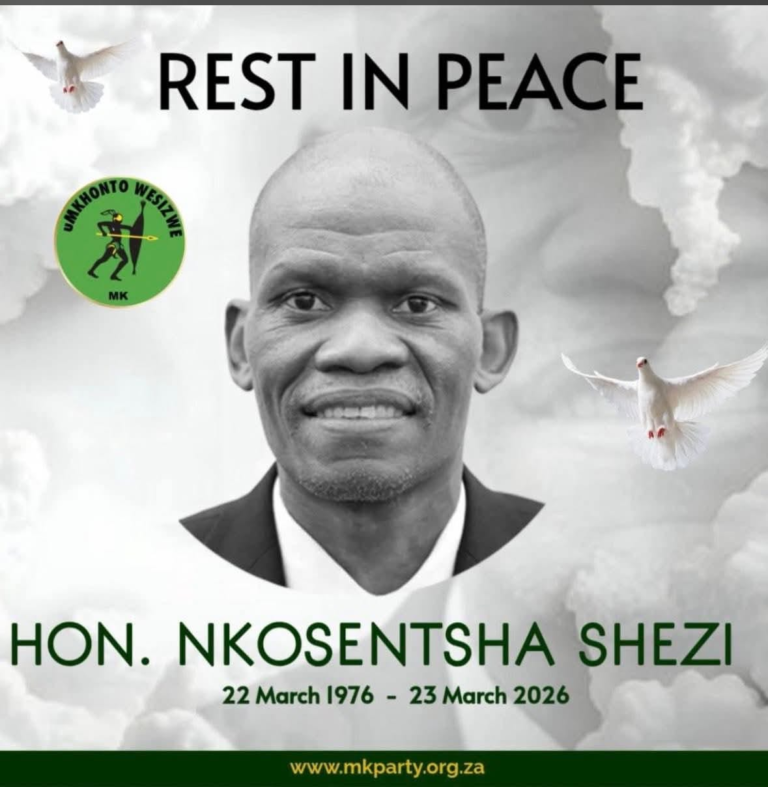 Rest in Power, my brother Nkosentsha.