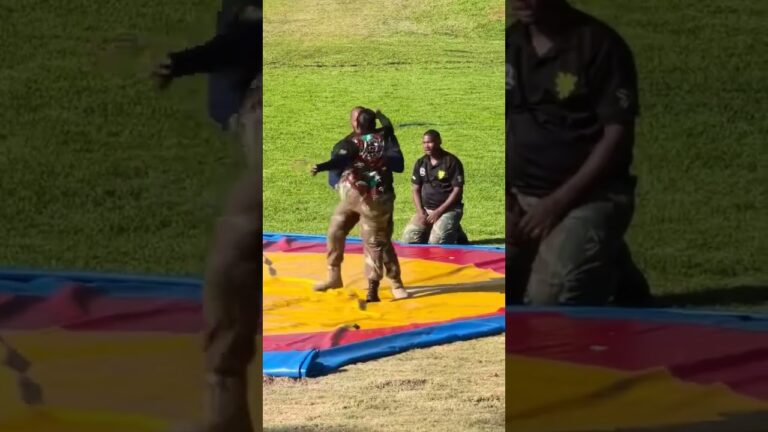 SANDF WOMEN SELF DEFENCE TRAINING | Powerful Skills Every Woman Should Learn