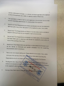 NCC leader Fadiel Adams has been arrested