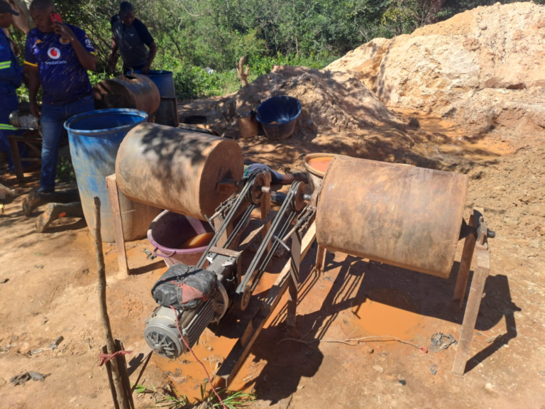 Mavalani illegal mining arrests
