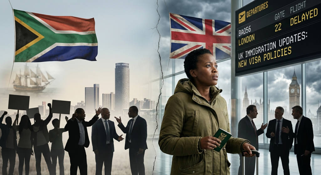 UK visa warning South Africans