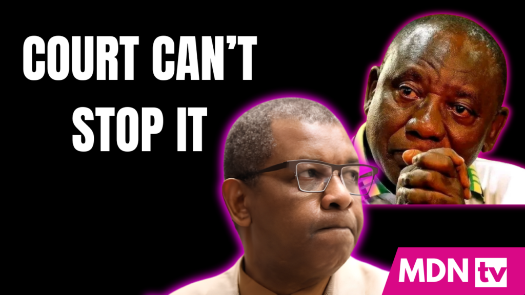 COURT CANT STOP RAMAPHOSA CASE