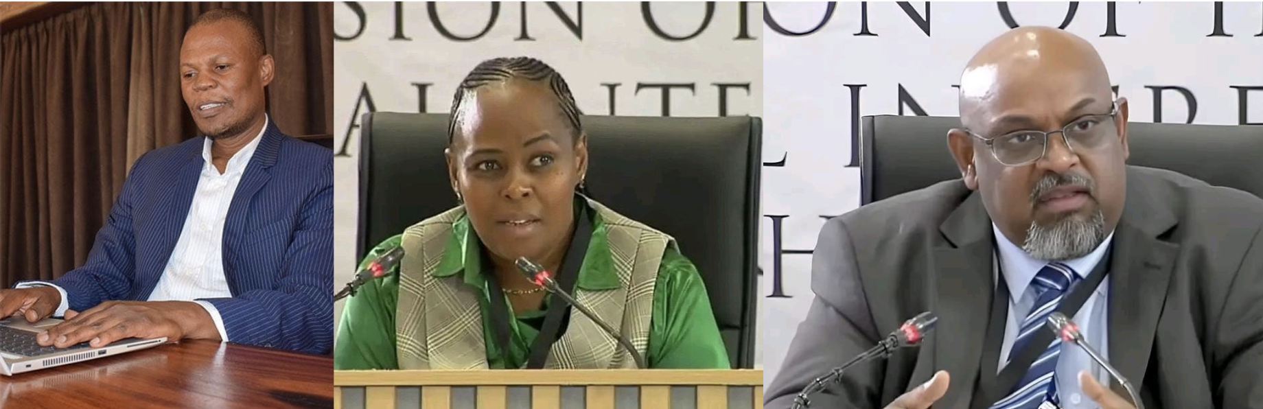 former Head of Legal Services and Risk Advocate Kemi (Khemraj) Behari, former Head of Human Resources Linda Gxasheka, and Chief Information Officer Moloko Monyepao