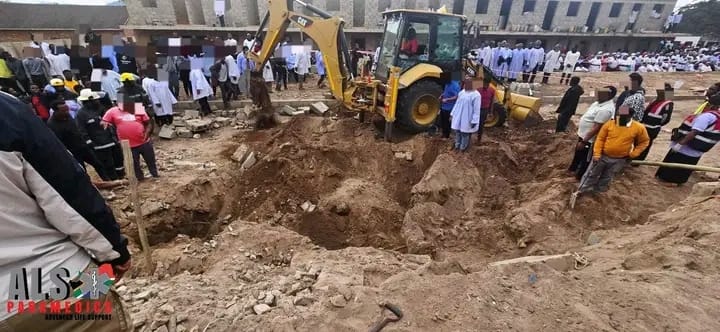 Inanda church collapse, Inanda building collapse,