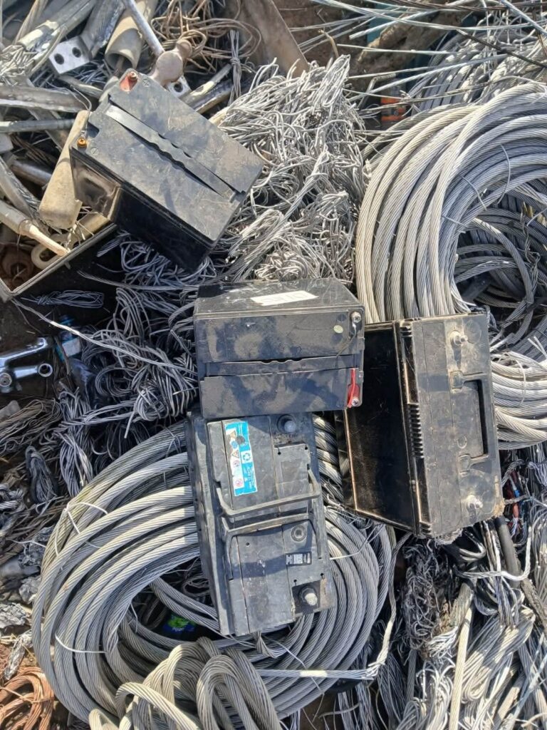 Transnet infrastructure theft, Qonce scrap yard raid,