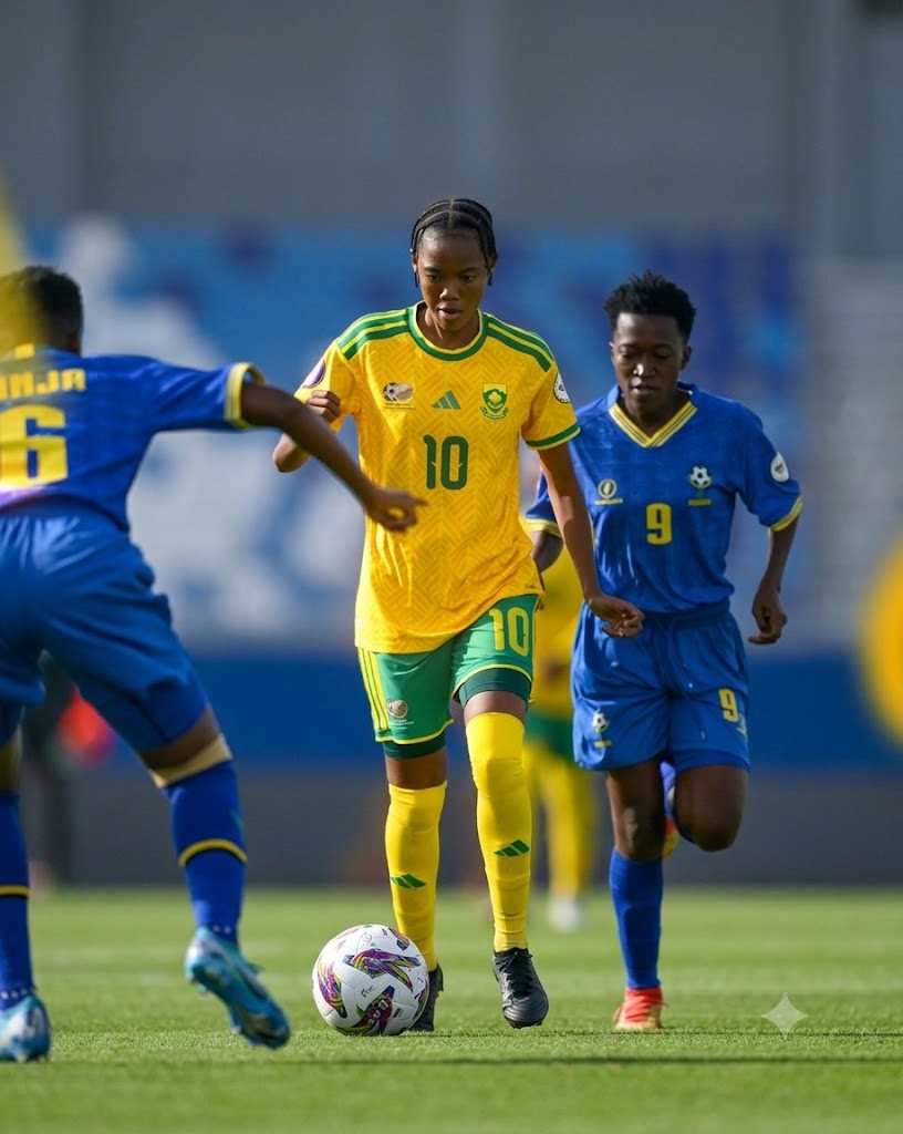 Banyana Banyana suffered a disappointing 2-1 defeat to Tanzania
