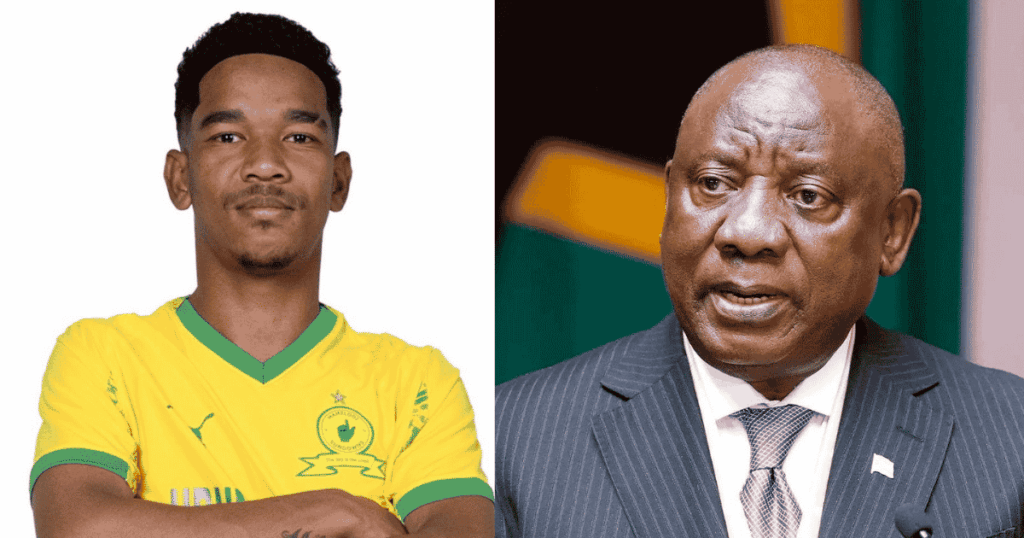 Jayden Adams, Jayden Adams death, President Cyril Ramaphosa, Bafana Bafana,
