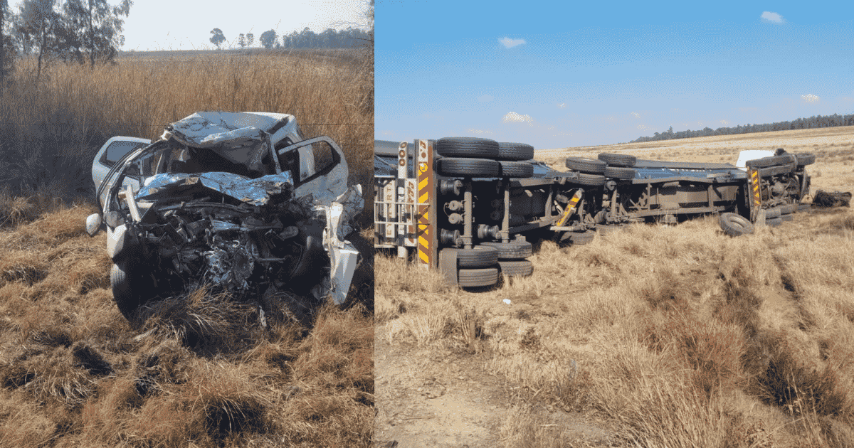 R23 crash, Perdekop crash, Standerton accident,
