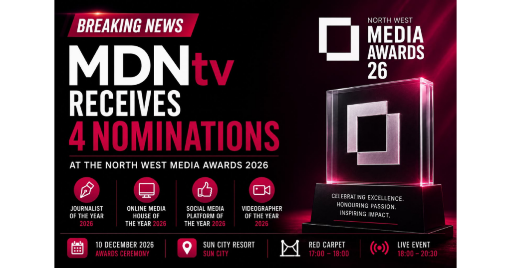 MDNtv, North West Media Awards 2026, MDNtv nominations, Journalist of the Year 2026,