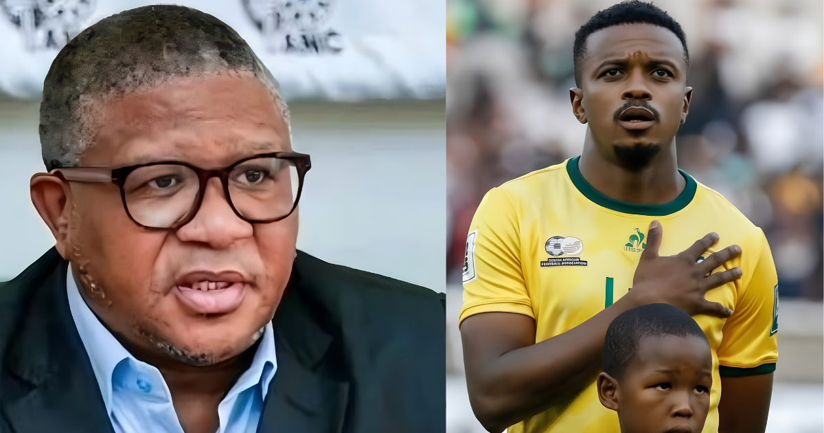 Mbalula calls for reprimand of Bafana Bafana star Teboho Mokoena over EFF shout-out