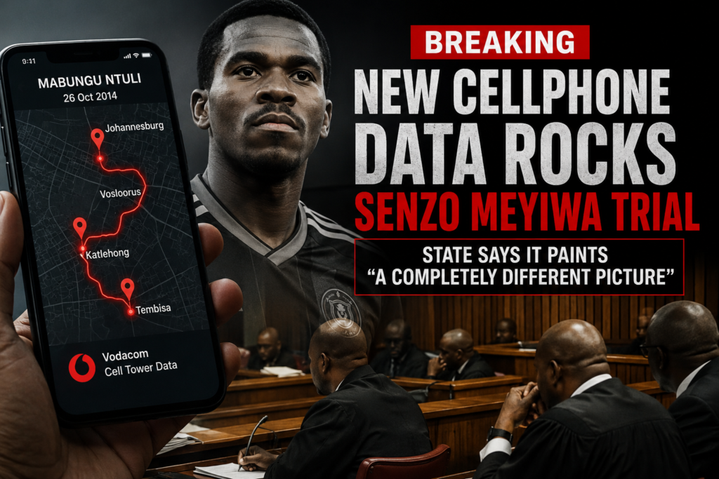 EW CELLPHONE DATA ROCKS SENZO MEYIWA TRIAL AS STATE SAYS IT PAINTS “A COMPLETELY DIFFERENT PICTURE”