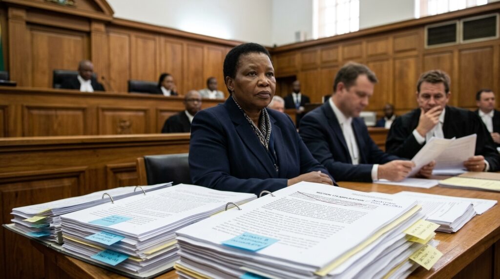 Missing Transcripts Delay Mapisa-Nqakula Corruption Case Dismissal Bid