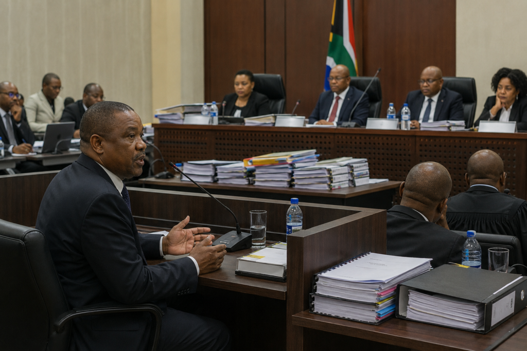 Lebeya Says O’Sullivan Sought Phala Phala Update While With Ramaphosa Ally