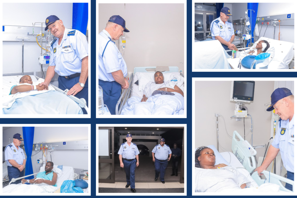 PROVINCIAL COMMISSIONER OF LIMPOPO VISITS SURVIVORS OF FATAL ROAD ACCIDENT