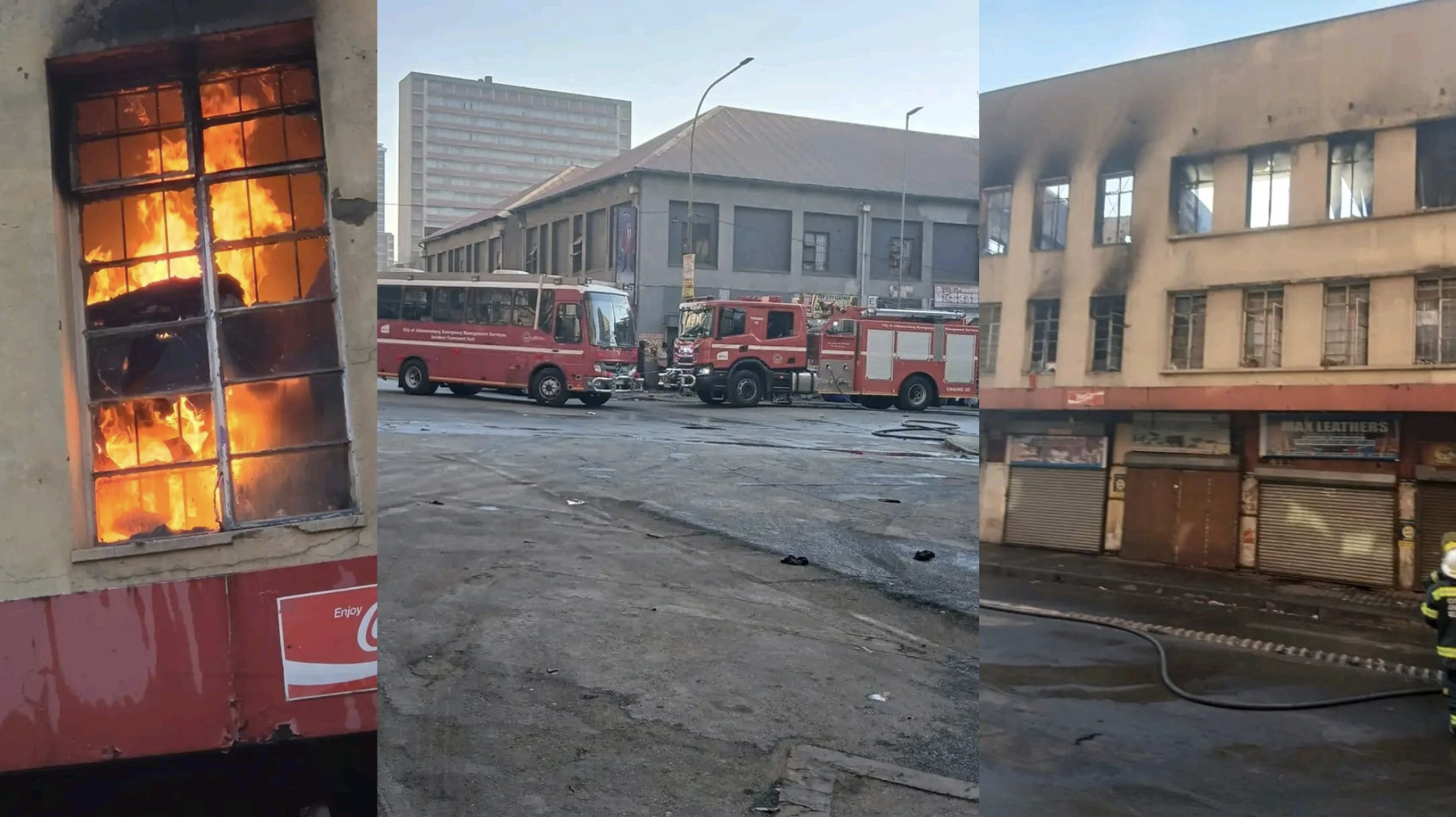 corner of Mooi and Kerk streets in the Johannesburg CBD