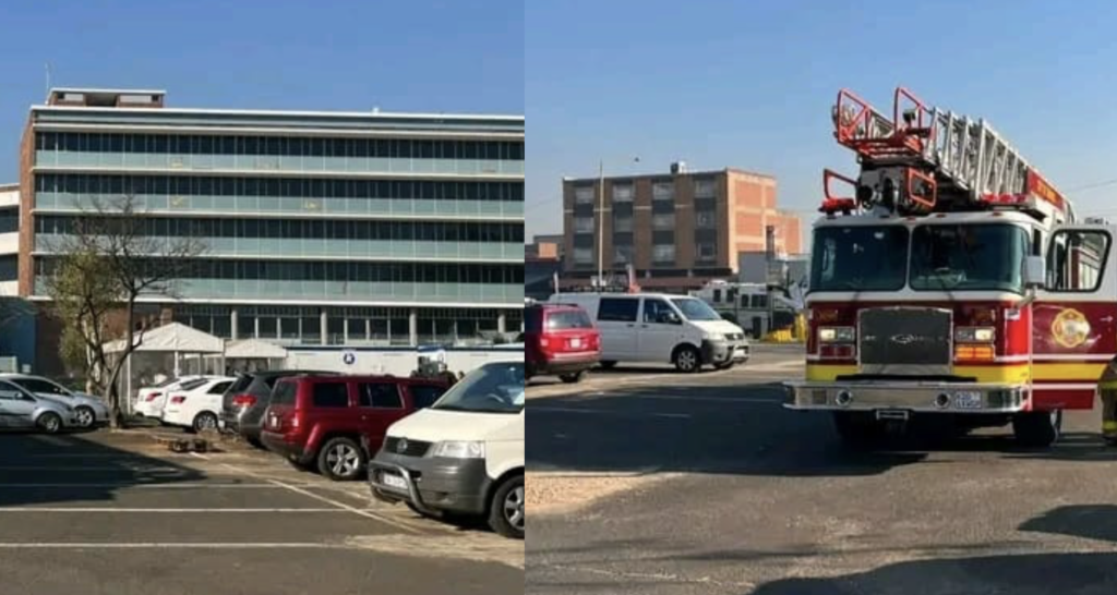 Fire alarm triggers evacuation at the Madlanga Commission venue in Pretoria.