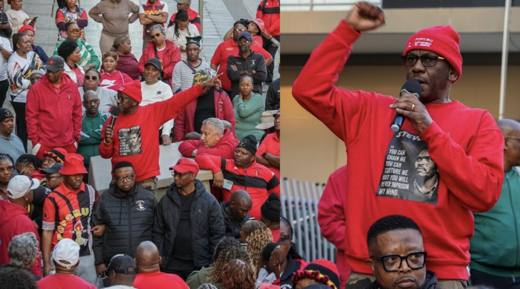 The Police and Prisons Civil Rights Union (POPCRU) will on Friday enters its fourth day of mobilisation at the Department of Correctional Services (DCS) Head Office in Pretoria