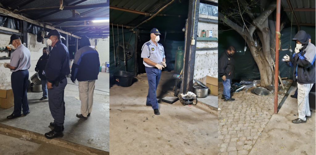 A suspected multimillion-rand crystal methamphetamine manufacturing operation has suffered a major setback following a high-impact, intelligence-driven operation