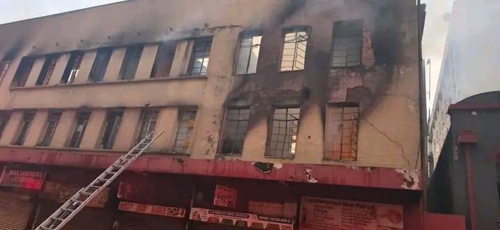 Johannesburg CBD fire, Mooi Street fire,