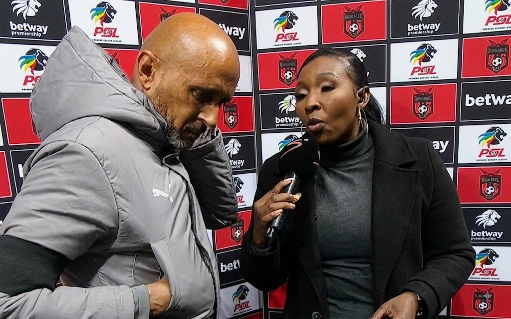 Mamelodi Sundowns coach Miguel Cardoso