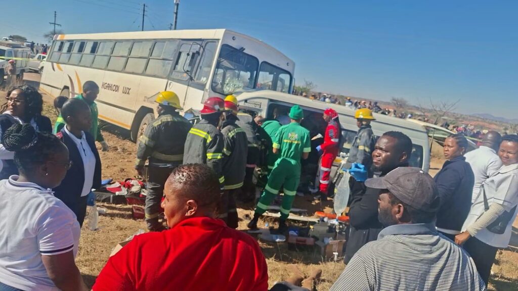 Limpopo MEC for Transport and Community Safety Violent Mathye has released a statement and expressed sadness about the tragic accident that occurred on Thursday between Jupiter and Diana road in the Mashashane area.