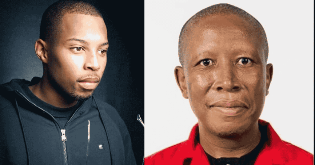 Sizwe Dhlomo Says ‘Maybe Uncle Herm?’ and Leaves Julius Malema Stunned