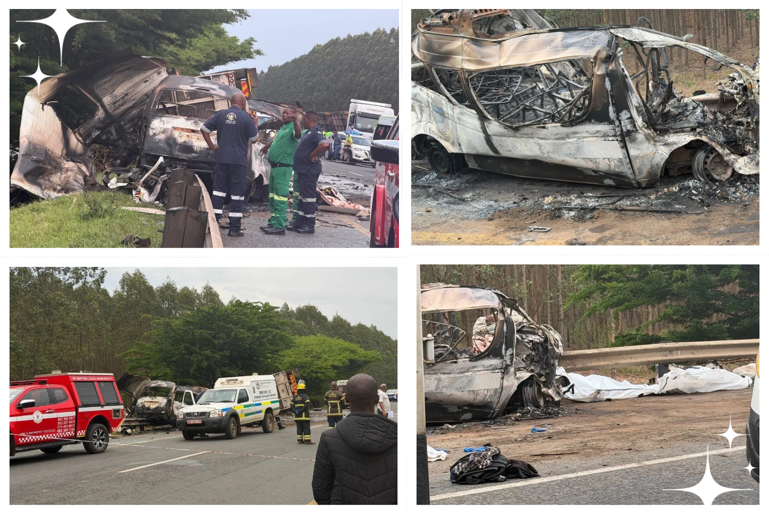 11 dead, eight critically injured in N2 taxi-truck crash near St Lucia, KZN