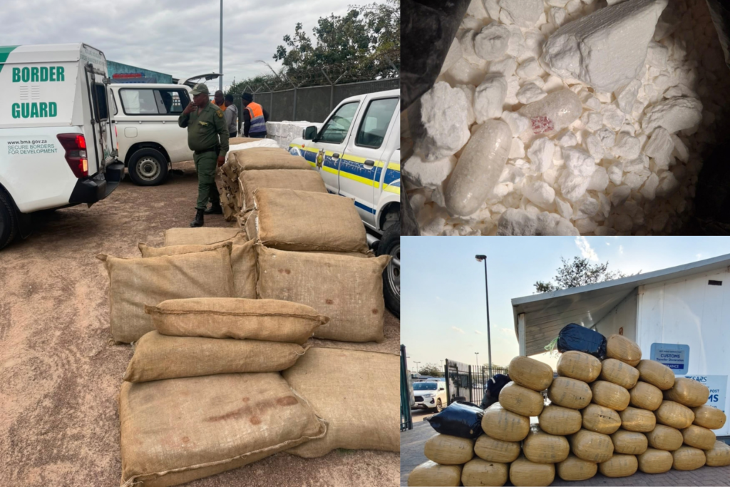 BMA Seizes Nearly A Tonne Of Suspected Dagga, Tobacco And Heroin Worth Millions